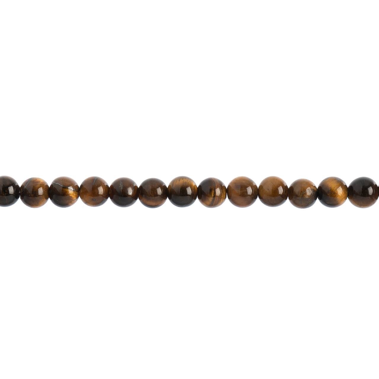 John Bead Earth's Jewels Natural Stone Round Beads, 6mm